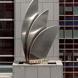 Esculturas para el Banco Santander
